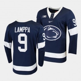 Penn State Nittany Lions Xander Lamppa College Hockey Navy 2023-24 Replica Jersey