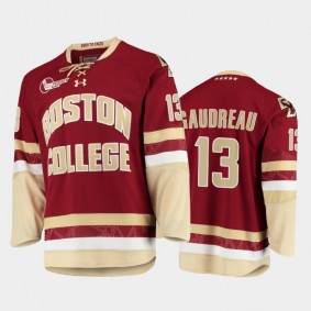 Boston College Eagles Johnny Gaudreau #13 College Hockey Maroon Jersey