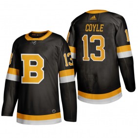 Boston Bruins Charlie Coyle #13 2020 Season Alternate ADIZERO Black Jersey