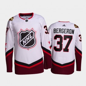 Patrice Bergeron Boston Bruins 2022 NHL All-Star Jersey White #37 Authentic Primegreen Uniform