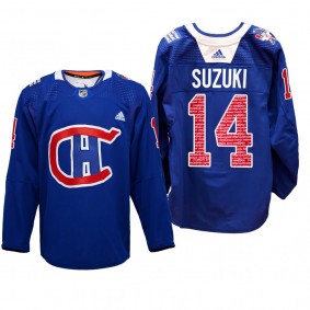 Canadiens RadioTeleDON Nick Suzuki Jersey Special Edition