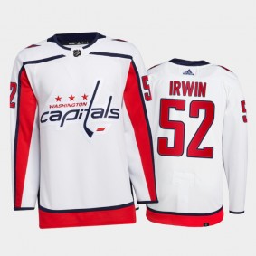 Matt Irwin Washington Capitals Primegreen Authentic Pro Jersey 2021-22 White #52 Away Uniform