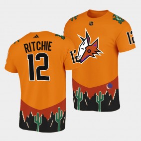 Nick Ritchie Reverse Retro 2.0 Arizona Coyotes Orange T-Shirt Special Edition