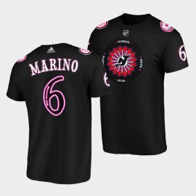 Devils John Marino Hispanic Heritage Night Limited Black T-Shirt