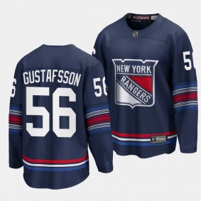 New York Rangers Erik Gustafsson 2023-24 Alternate Navy Premier Breakaway Player Jersey Men's