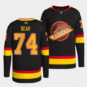 Flying Skate Ethan Bear Canucks Black Authentic Pro Jersey