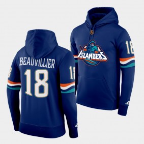 Anthony Beauvillier New York Islanders Reverse Retro 2.0 Navy Special Edition Hoodie