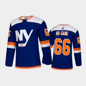 New York Islanders Josh Ho-Sang #66 Alternate Blue 2020-21 Authentic Jersey