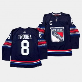 New York Rangers 2023-24 Alternate Jacob Trouba #8 Navy Jersey Authentic Pro