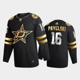 Dallas Stars Joe Pavelski #16 2020-21 Authentic Golden Black Limited Edition Jersey