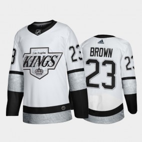 Los Angeles Kings Dustin Brown #23 Third White Classic Jersey