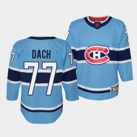 Youth Kirby Dach Canadiens Blue Special Edition 2.0 Jersey