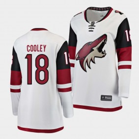 Logan Cooley Coyotes Away 2022 NHL Draft Women Jersey