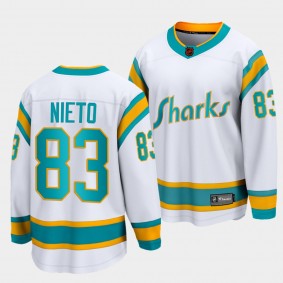 Matt Nieto San Jose Sharks 2022 Special Edition 2.0 White Breakaway Player Jersey Men's