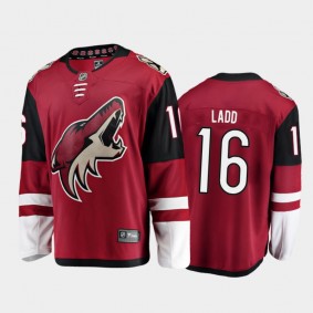 Arizona Coyotes #16 Andrew Ladd Home Red 2021 Player Jersey
