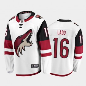 Arizona Coyotes #16 Andrew Ladd Away White 2021 Player Jersey