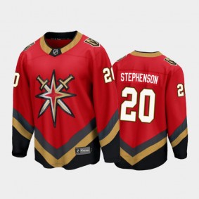 Men's Vegas Golden Knights Chandler Stephenson #20 Special Edition Red 2021 Jersey