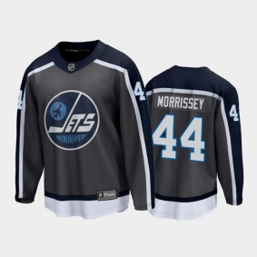 Men's Winnipeg Jets Josh Morrissey #44 Special Edition Gray 2021 Jersey