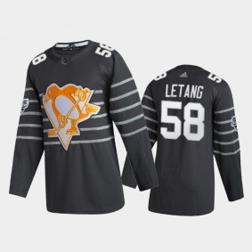 Pittsburgh Penguins Kris Letang #58 2020 NHL All-Star Game Authentic Gray Jersey