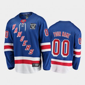 Men's New York Rangers Honor Willie O'Ree Celebrate Equality MLK Jr. Day Blue Jersey