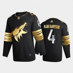 Arizona Coyotes Niklas Hjalmarsson #4 2020-21 Golden Edition Black Limited Authentic Jersey