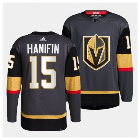 Noah Hanifin Vegas Golden Knights Alternate Black #15 Authentic Primegreen Jersey Men's