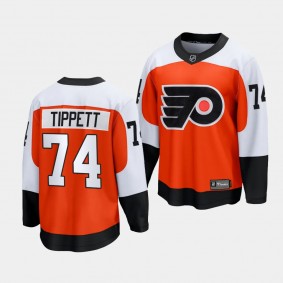 Philadelphia Flyers Owen Tippett 2023-24 Home Burnt Orange Premier Breakaway Player Jersey Men's