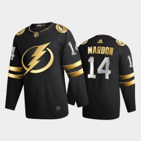 Tampa Bay Lightning Patrick Maroon #14 2020-21 Authentic Golden Black Limited Edition Jersey