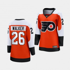 Sean Walker Philadelphia Flyers 2023-24 Home Women Premier 26 Jersey Breakaway Player