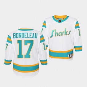 Thomas Bordeleau San Jose Sharks Youth Jersey 2022 Special Edition 2.0 White Replica Jersey