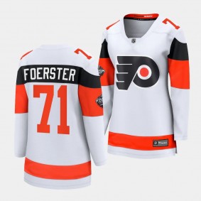 Tyson Foerster Philadelphia Flyers 2024 NHL Stadium Series Women Breakaway Player 71 Jersey
