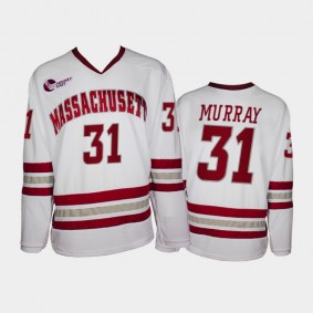UMass Minutemen Matt Murray #31 College Hockey White Alumni Player Jersey
