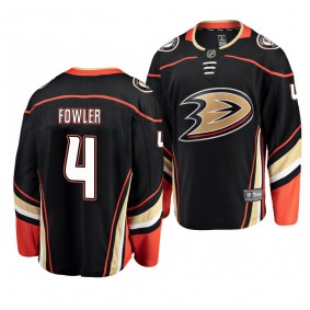 Youth Anaheim Ducks Cam Fowler #4 Home Low-Priced Breakaway Player Black Jersey