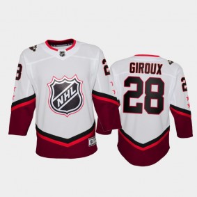 Claude Giroux 2022 NHL All-Star Youth Philadelphia Flyers White Jersey